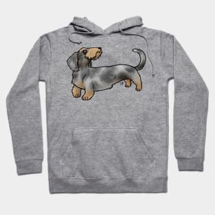 Dog - Wire-Haired Dachshund - Dapple Hoodie